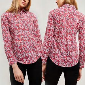 J. Crew Liberty Wiltshire Fabric Print Cotton Button Down Shirt